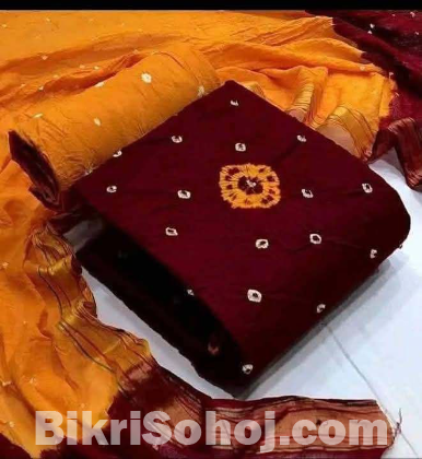 বাটিক থ্রি-পিস
